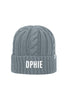 Embroidered Twill Beanie
