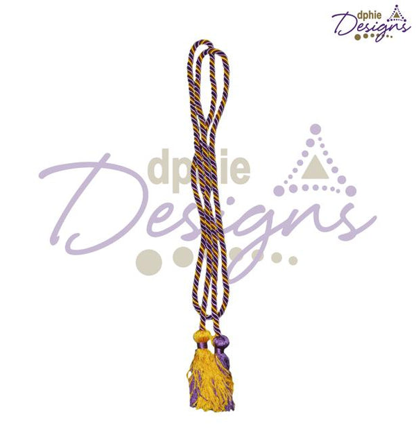 Purple and Gold Cord